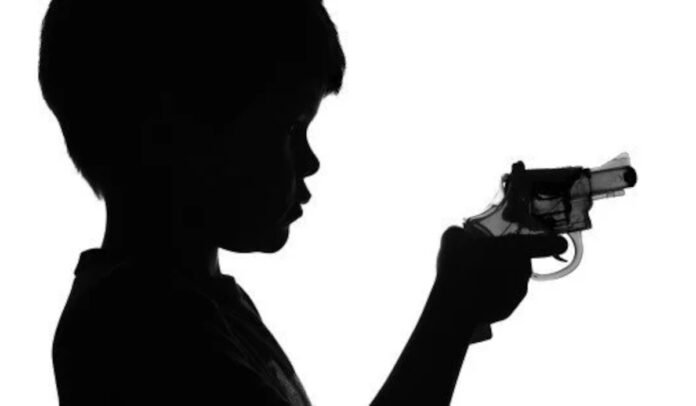 Child with gun