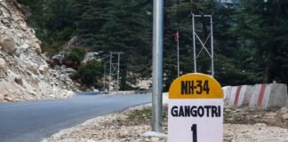 Gangotri Highway Remains Closed Amid Heavy Rains and Landslides Gangotri highway