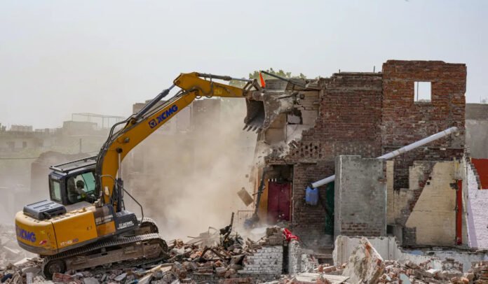 Bulldozer Demolition