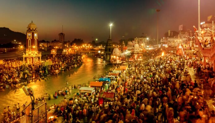 Ganga aarti in Haridwar