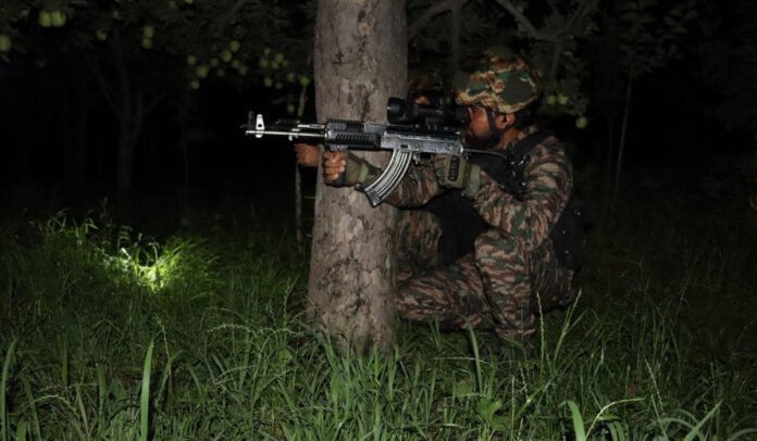 India security forces in encounter