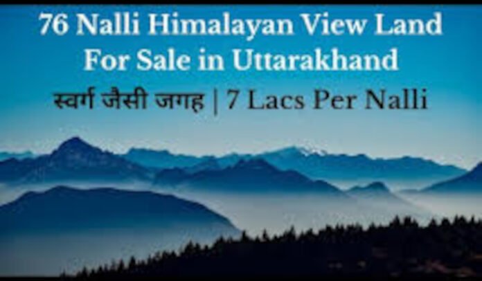 Land for sale in Uttarakhand
