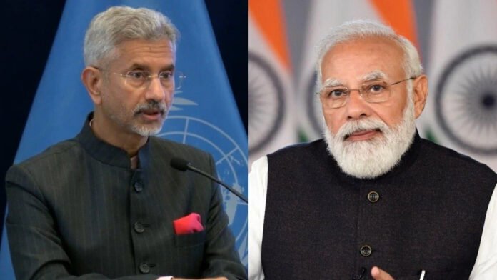 Narendra Modi and S. Jaishankar