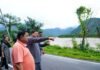 CM Dhami Inspects Rain-Hit Areas Of Maldevta And Kesarwala Pushkar Singh Dhami