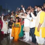 CM Dhami Attends Chhath Puja Celebrations In Khatima Chhath Puja celebrations in Khatima in Khatima
