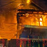 Fire Breaks Out Again At Old London House In Nainital London House Nainital