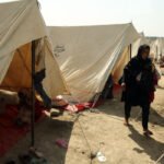 Pakistan flood relief camp