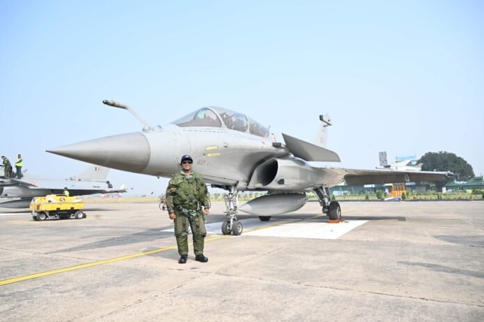 President Droupadi Murmu sortie in Rafale President Droupadi Murmu sortie in Rafale