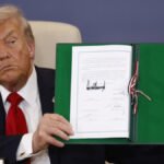 Trump with Gaza Declaration