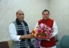 CM Dhami Raises Strategic Concerns With Defence Minister Dhami Rajnath meeting