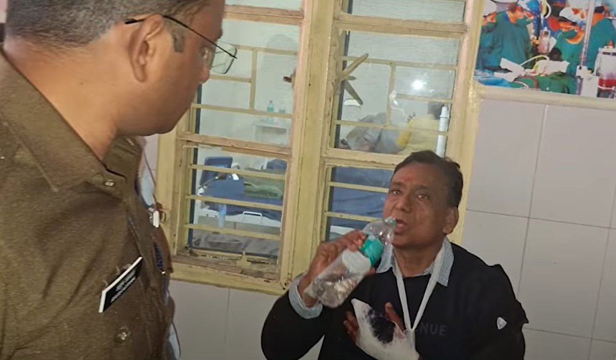 Injured passenger Tehri bus accident