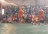 Thousands Take Holy Dip On Kartik Purnima In Haridwar Kartik Purnima at Har Ki Pauri in Haridwar