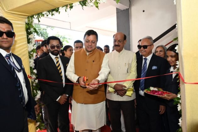 Pushkar Singh Dhami at a School function