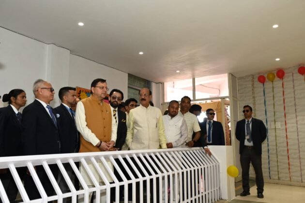 Pushkar Singh Dhami at a School function