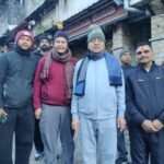 CM Dhami Interacts With Citizens On Nainital Morning Walk Pushkar Singh Dhami on Nainital morning walk