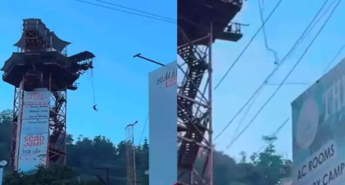 Rishikesh Shivpuri bungee jumping accident