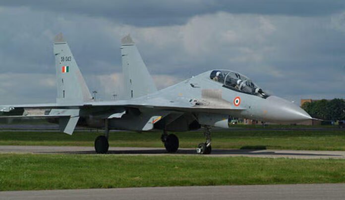 Sukhoi-30MKI fighter aircraft