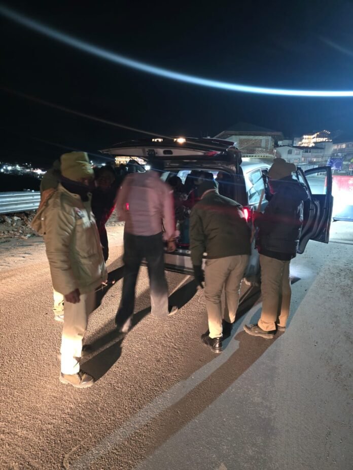 Uttarakhand police checking