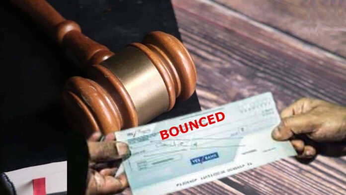 Bounced cheque