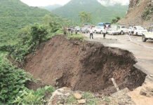 Uttarakhand on High Alert As Heavy Rain Continues to Lash State, 111 Roads Remain Closed File image of an Uttarakhand landslide